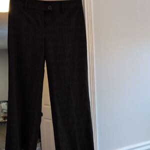 CAbi Black Checkered Trousers